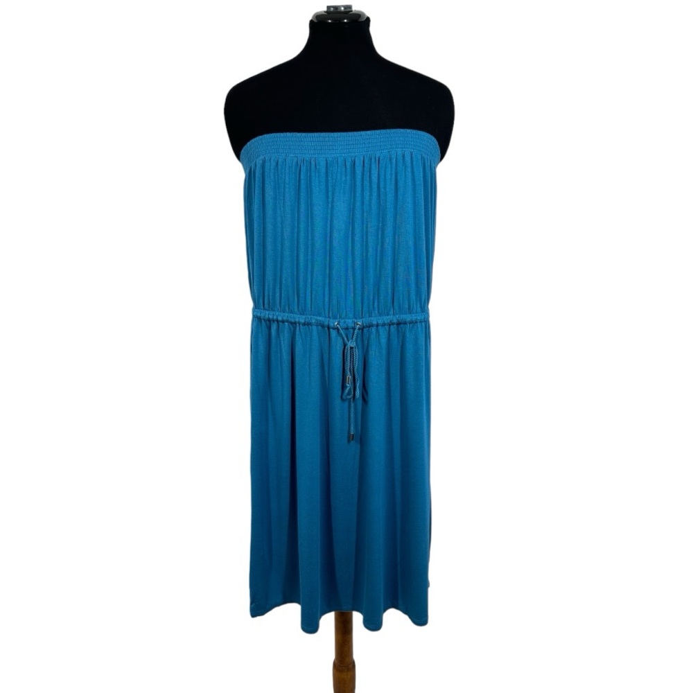 NWT LOFT by Anne Taylor Blue Dress | Size XL